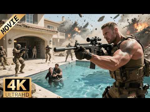 Global terror alert rises! Terrorists hold hostages in a villa—special forces strike from underwater