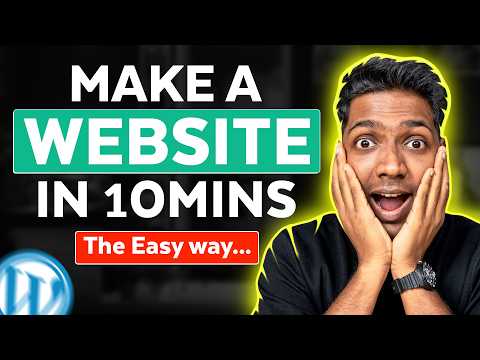 How to Make a Website in 10 Minutes - 2025 (Simple & Easy)
