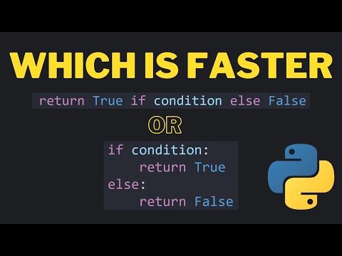 Speed Test: Inline vs Multi-line If Else Statements in Python