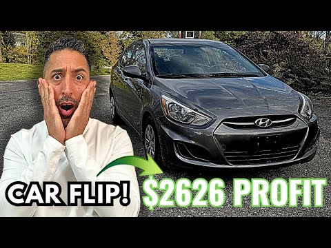 $2626 Profit Flipping This Car It Wasn't Running Easy Fix! MUST WATCH
