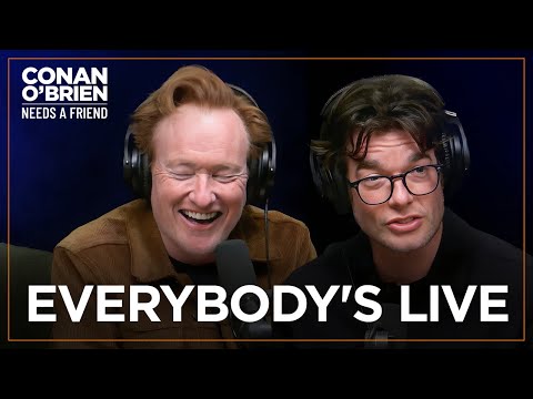 Conan Nearly Crashed Into Eddie Murphy's Car (Feat. John Mulaney) | Conan O'Brien Needs A Friend