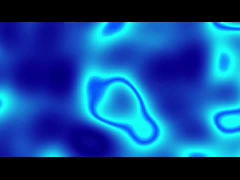 2h Blue Sealike Neon Screensaver | No Sound