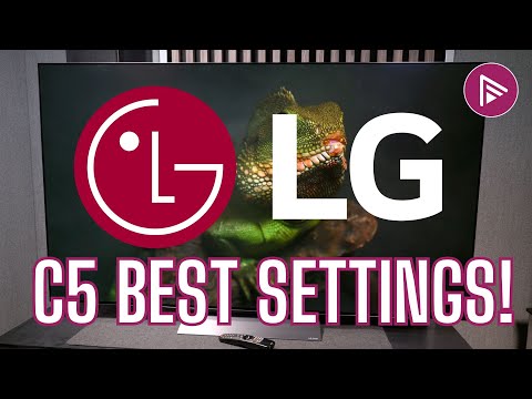 LG C5 OLED TV Best Picture Settings Out of the Box