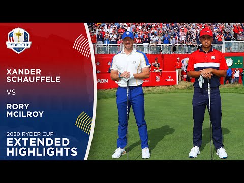 Rory McIlroy vs Xander Schauffele | Extended Highlights | 2020 Ryder Cup