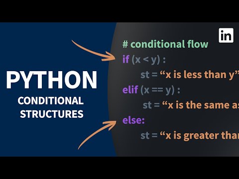 Python Tutorial - Make DECISIONS in your code with conditionals