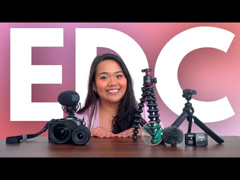 EDC Camera Gear Travel and Studio MUST Haves: My Everyday Carry!