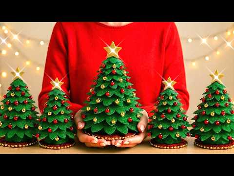 GENIUS! DIY Easy Christmas Tree Idea Anyone Can Do! ⭐🎄