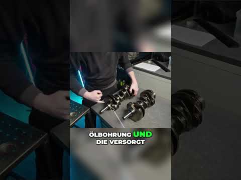 Hauptlager und Pleuellager.