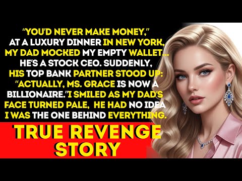 At Christmas Dinner, My Dad Mocked My Empty Wallet — Then the Bank Announced My Billionaire Status.