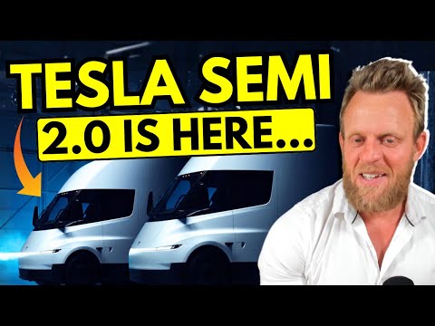Tesla Just Revealed The UPDATED Semi Truck Design (Volume Production 2026)