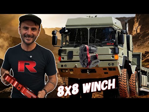 Finding The Best Winch For Our Overland 8x8 Drive Around The World