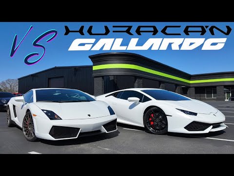 Real Differences Between The Lamborghini Gallardo and Huracan