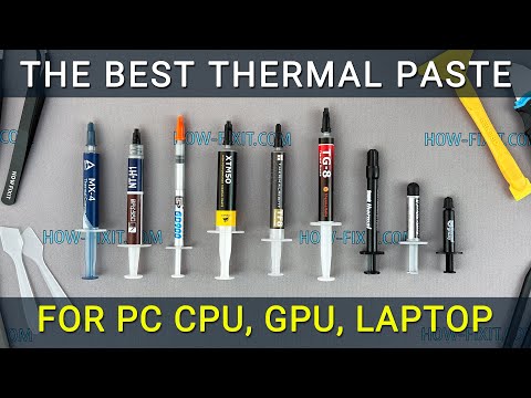 The Best Thermal Paste for PC CPU, GPU and Laptop