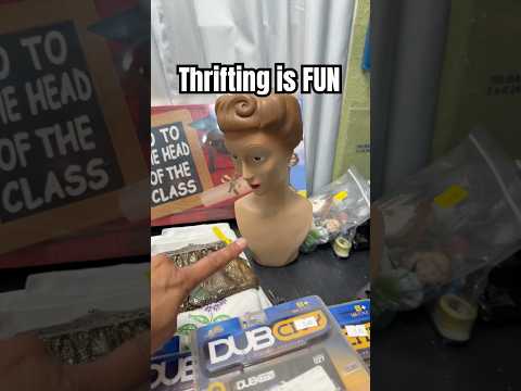 Thrifting in Texas is fun