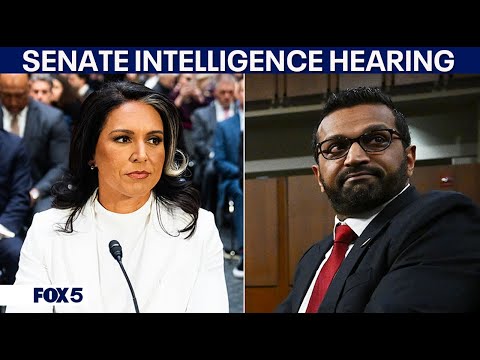 Senate Intelligence Committee Hearing discuss Trump administration Signal group chat leak