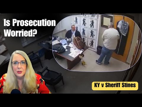 Sheriff Stines: Are Prosecutors Worried? A Surprising Motion Suggests They Might Be