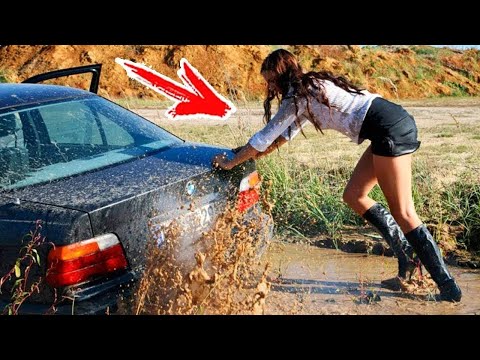 РУССКИЕ ПРИКОЛЫ про АВТО 2023 лучшие до слез угар, ржач, 30 минут смеха с дорог #2