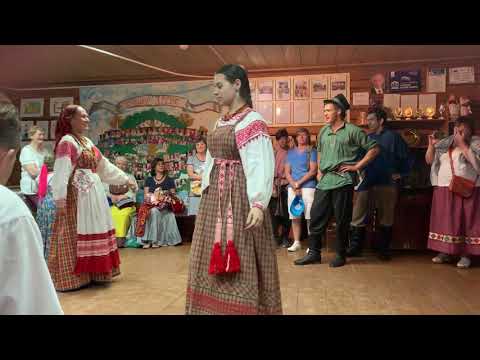 На фестивале «Живая старина» в селе Пожарище Нюксенского района Вологодской области 22 06 2019