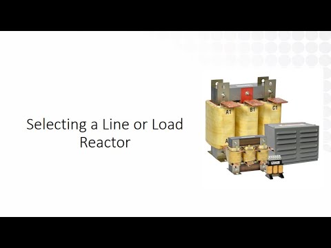 Properly Sizing Line Reactors for VFD Applications