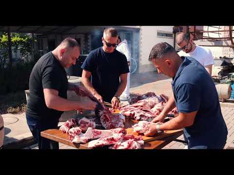 TURKEY BAKED in a PUMPKIN. MEAT in a PUMPKIN.