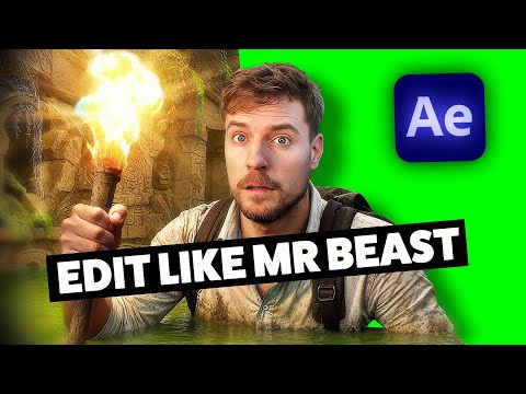 How To Edit Like Mr Beast In After Effects | 5 EASY EFFECTS