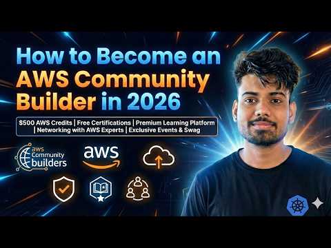 AWS Community Builder 2026 Everything You Need to Know Before Applying | Cloud | DevOps