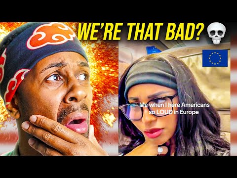 Stereotypical Americans TRAVEL to Europe