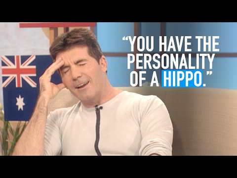 Simon Cowell Reacts to His Meanest 'American Idol' Moments