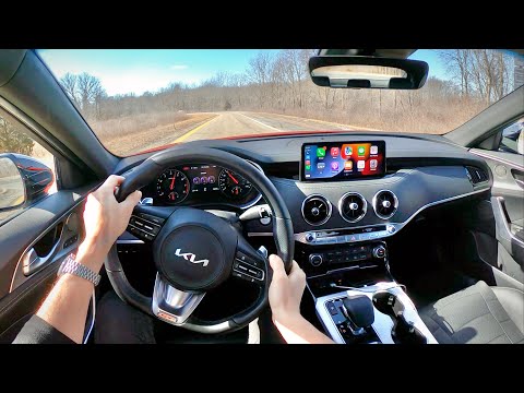 2022 Kia Stinger GT2 AWD V6 - POV Review