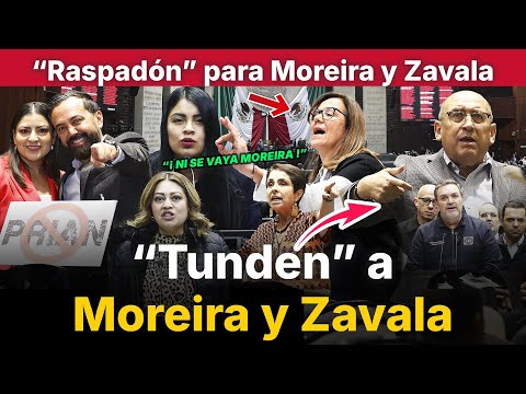 Diputados “revientan” contra Moreira y Margarita Zavala por “presumidos”