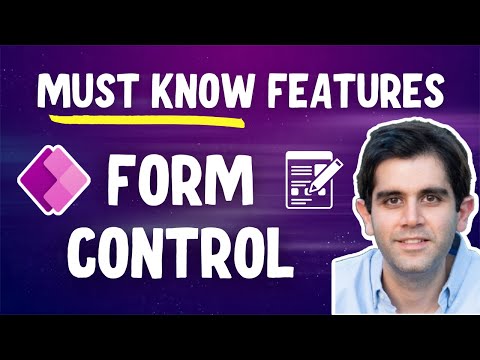Form Control in Power Apps | Must know features & properties