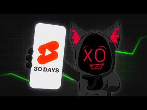 I posted BRAINROT Shorts for 30 days to become a multimillionaire