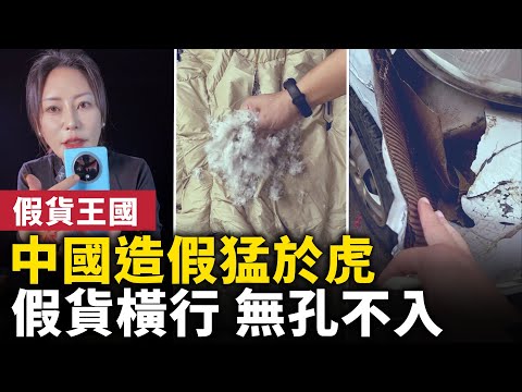 中國造假猛於虎！ 假貨橫行！ 假煙假酒假食品、假手機、假科學家……造假無處不在！｜ #人民報