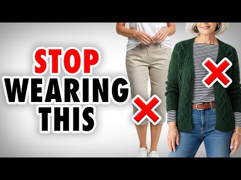 14 THINGS Women Over 50 Should NEVER Wear!