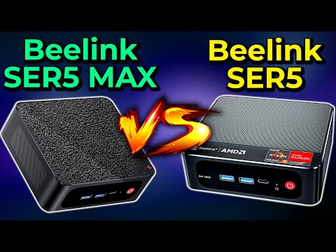 Beelink SER5 vs SER5 MAX | R5 5560U vs 5800H | Does TDP Matter? What Is the Difference?