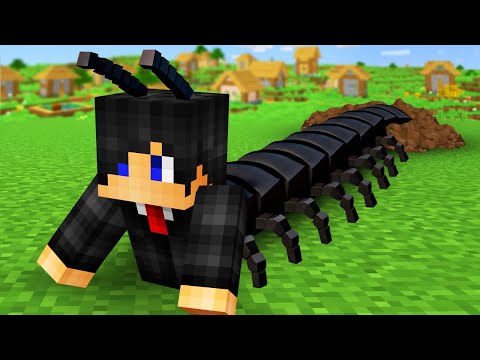 Minecraft, But I Become A Centipede!