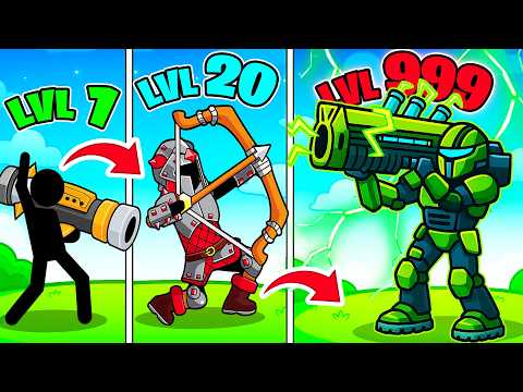 Evolving My Stickman Until He Becomes a God