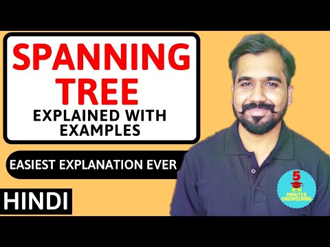 Introduction To Spanning Tree Explained With Examples in Hindi l Design And Analysis Of Algorithm