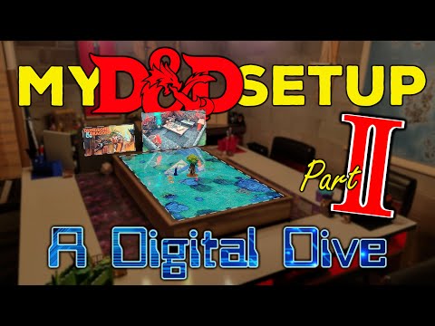 My DIGITAL DnD Setup - How To!