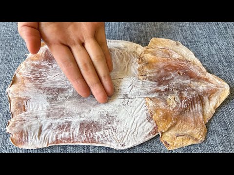 Dried squid , A recipe of , Life Hacks When soaking dried squid, it is wrong to only add water.