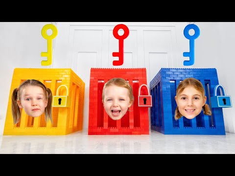 Trapped 🔑 Colorful Prison & Gumball Machine Adventures for Kids