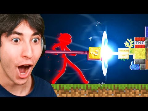 Reacting to Animation vs Minecraft: Lucky Blocks