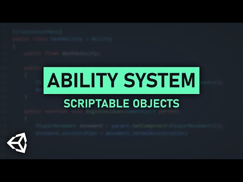 Creating an easy Ability System in Unity