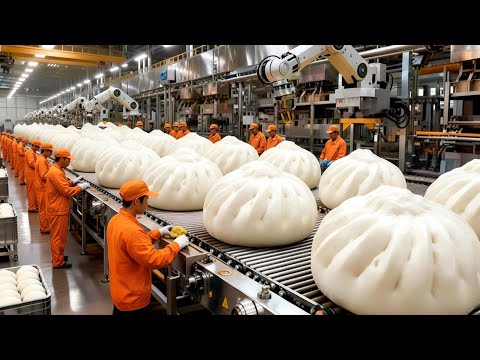 Inside A Large-Scale Chinese Bun Factory–How They Generate Millions Of Dollars In Revenue Every Day