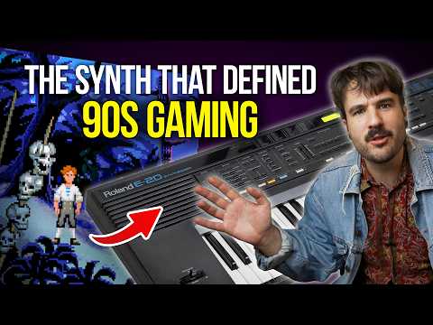 This SYNTH has a 90s GAMING SOUNDCARD inside