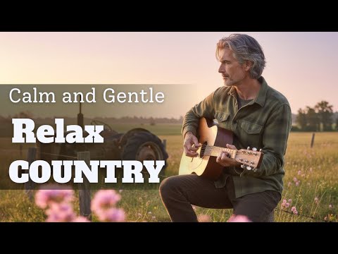 【Country Relax 449】Quiet Field at Sunset – Warm Country Melodies for Evening Wind Down