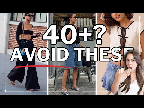 Skip These Fashion Trends if You're 40+