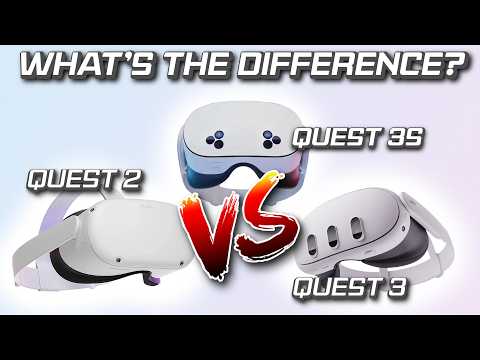 Quest 2 VS Quest 3 VS Quest 3s | What's the Difference???