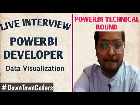 POWERBI INTERVIEW | TOP IMPORTANT INTERVIEW QUESTIONS |  PRACTICAL QUESTIONS | DownTownCoders