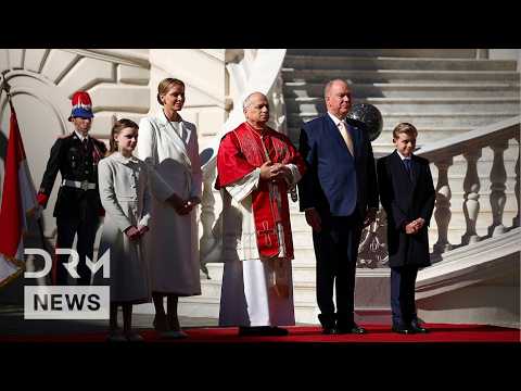 GRAND WELCOME: Monaco Royals Host Historic Ceremony for Pope Leo XIV at Prince’s Palace | AK1G